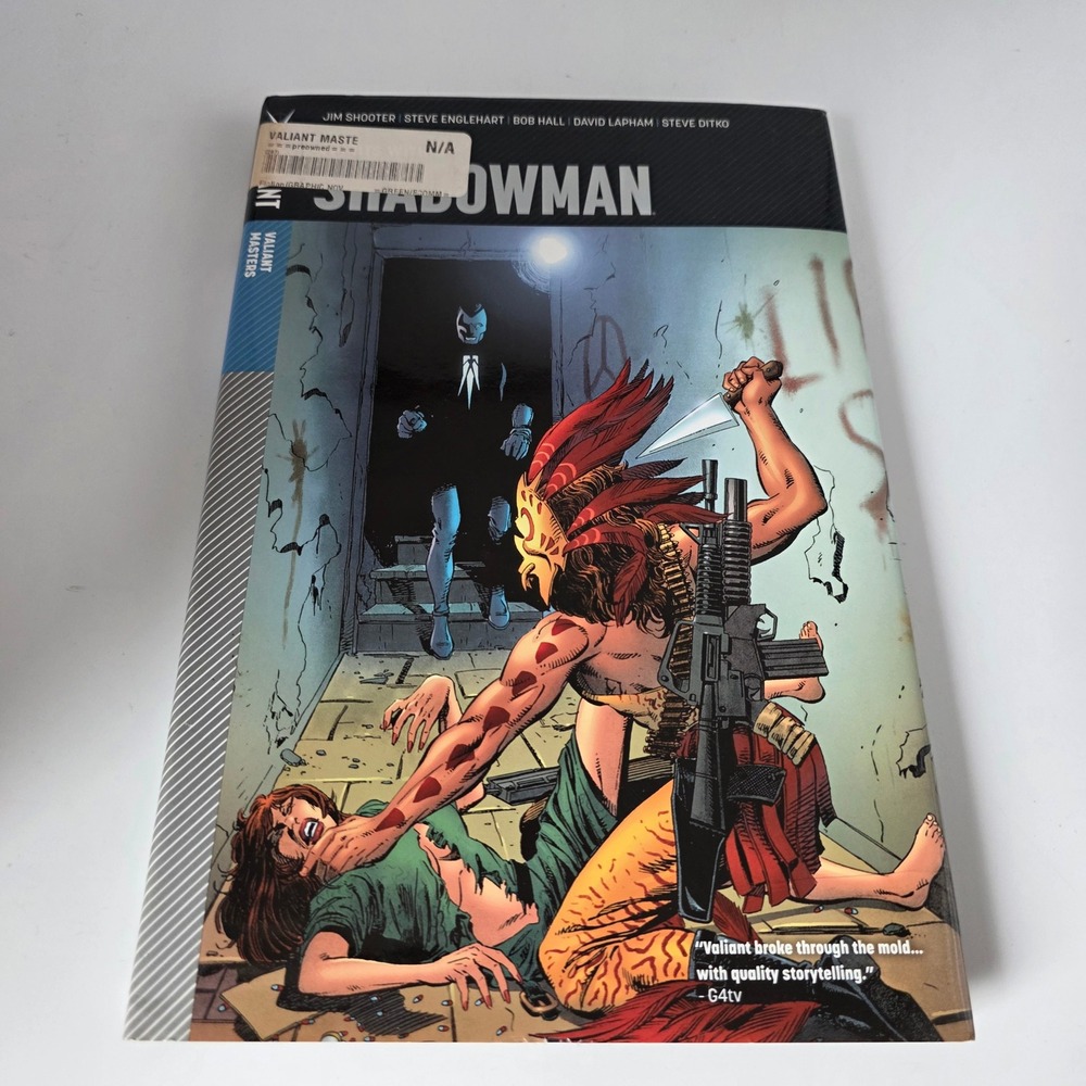 Valiant Masters Shadowman‎ Vol 1 Spirits Within TPB 2013 1st Print Ditko Shooter